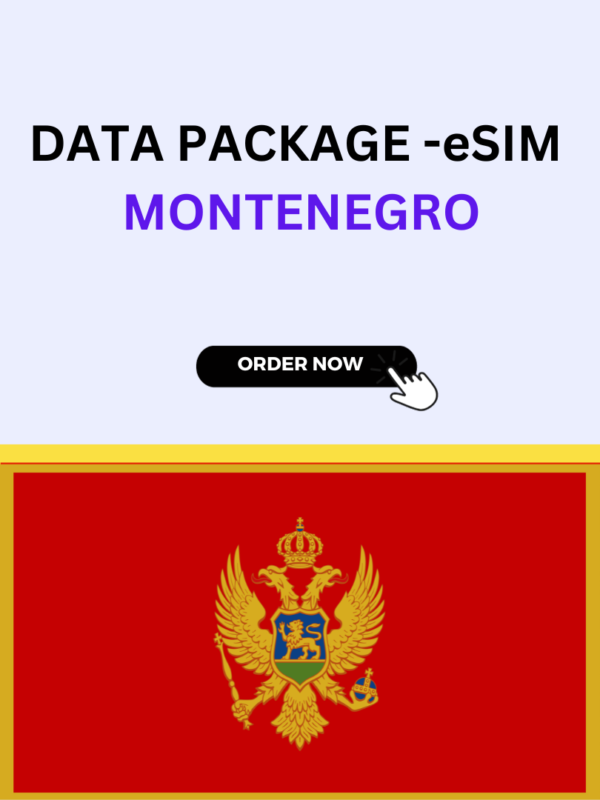 International eSIM for Montenegro