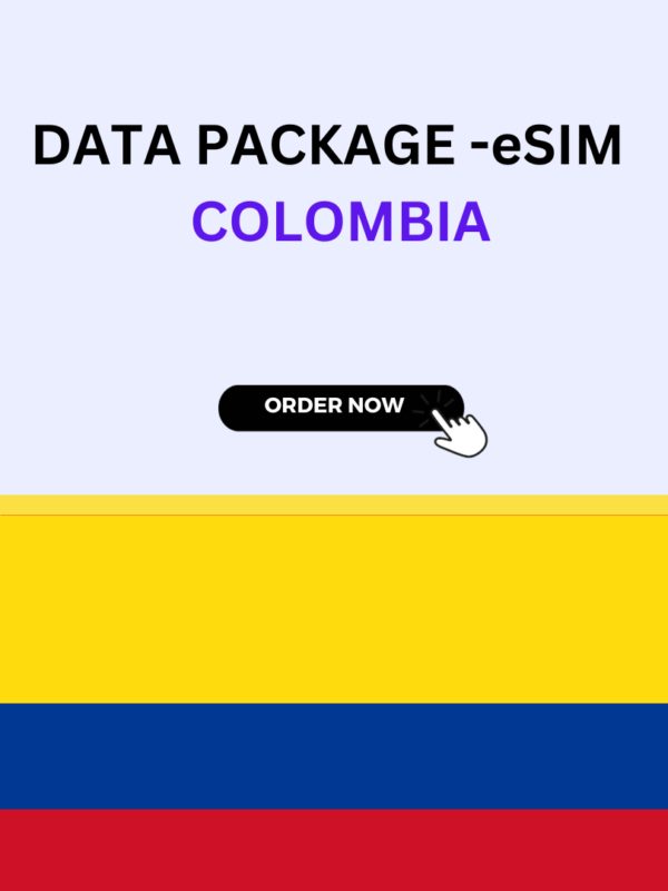 International eSIM for Colombia