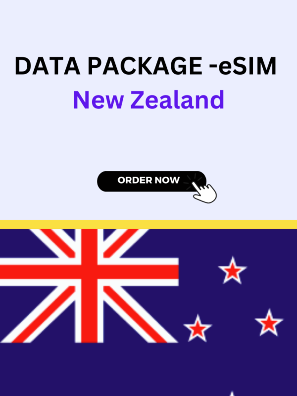 International eSIM for New Zealand