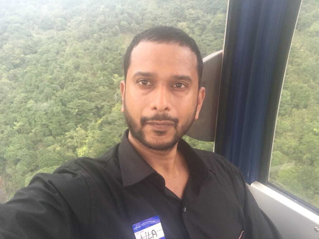 Me Inside Ngong Ping 360 Cable Car